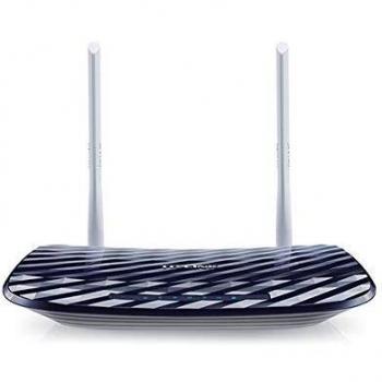 TP-Link AC750 Dual Band Wireless Fast Ethernet Router Archer C20 (2.4GHz / 5GHz, Black/White, 4G Compatible, with 6 Month Warranty)