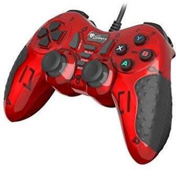 Genesis Mangan 200 Gamepad Controller PC USB Cable con 15 Teclas y Force Feedback
