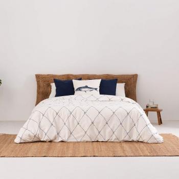 Funda nórdica de algodón popelín 400 hilos cama 90 color terracota Benicàssim