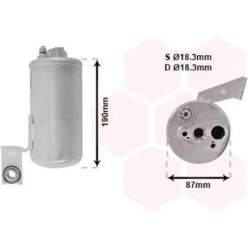 Filtro deshidratante de aire acondicionado VAN WEZEL 0700D084