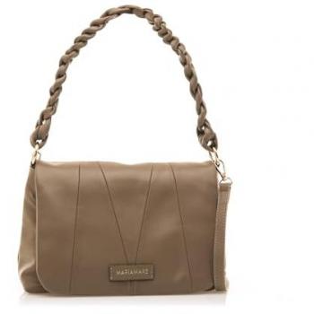 Bolso de hombro Marrón Casual con Asa Trenzada y Cierre Cremallera para Mujer Mariamare 2024
