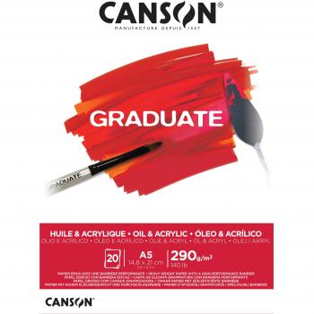 CANSON BLOC OLEO Y ACRILICO CANSON XL A5 20 HJ. 290 Gr