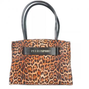 Plein Sport Brown Polyethylene Shoulder Bag