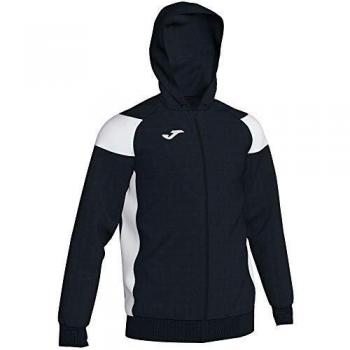 Joma Poly Crew III 101271 - Sudadera con Capucha, Color Negro y Blanco, 101271_102_2XL, Negro-Blanco, XX-Large