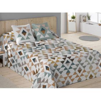 Colcha Icehome Olsen 270 x 260 cm - Colcha bouti de diseño moderno, fabricada en poliéster y algodón, con un acabado suave al tacto, ideal para camas grandes, fácil de lavar y mantener