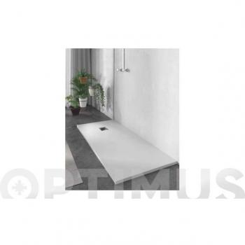 Plato de ducha de resina 180 x 70 cm blanca
