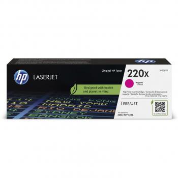 HP 220X High Yield Magenta Original LaserJet Toner Cartridge (W2203X)