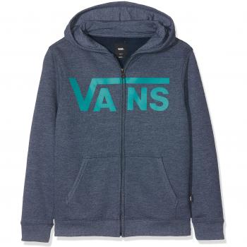 Vans Classic Zip Hoodie Boys, Sudadera para Niños, Azul