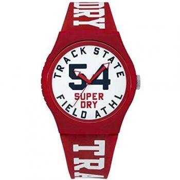 SUPERDRY Men's Analogue Quartz Watch with Silicone Strap SYG182WR
