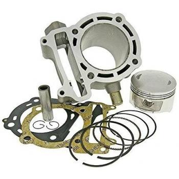 Kit de Cilindro Naraku 50cc para Derbi D50B0 Euro 3 con Gas Grip Daytona Negro Unisex