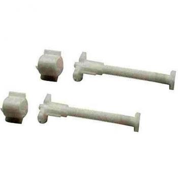 Kit de Tornillos y Tuercas Quick Fix para Asientos Vulcano/Etna Blanco