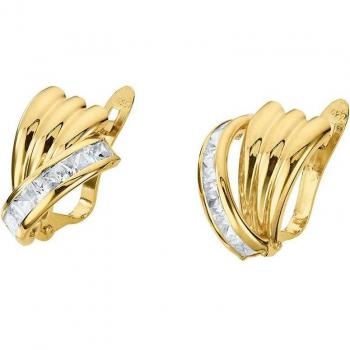 Pendientes Time Road LG00224 de Oro 9k para Mujer con Acabado Brillo