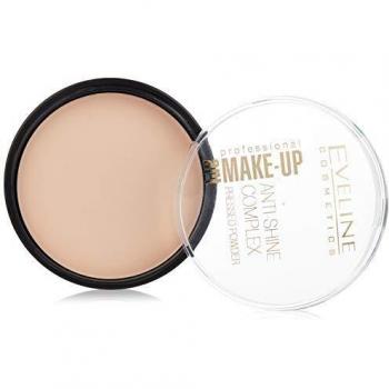 Eveline Cosmetics Art Make-Up Light Mineral Powder Foundation Compact with Matt Effect Shade 31 Transparent 14 g