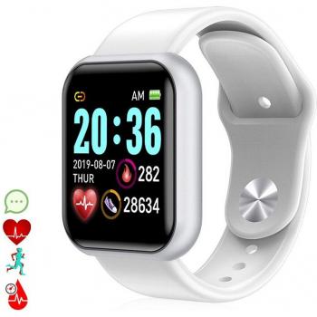 Brazalete inteligente AK-Y68 con monitor cardíaco y presión sanguínea