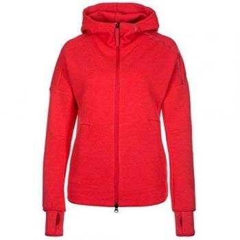 adidas Zne Hoody - Sudadera para mujer, color rojo, talla XS