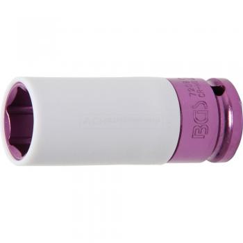 BGS 7208 | Vaso de impacto con protector de plástico | entrada 12,5 mm