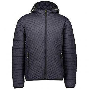 CMP Hombre Chaqueta Acolchada Fix Hood Jacket, otoño/invierno, color antracita, tamaño Shoes DE/Textile size 50