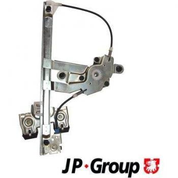 Elevalunas eléctrico JP GROUP 1188101480, compatible con vehículos específicos, incluye motor de elevación, diseño robusto y fácil instalación