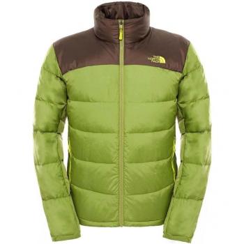 North Face M NUPTSE 2 JACKET - Chaqueta, color verde, talla S