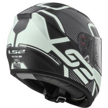 LS2 Casco Moto FF397 vector FT2 Orion, Matt black, XXS