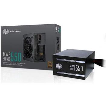 Fuente alimentacion cooler master mwe 550 550w 80 bronze