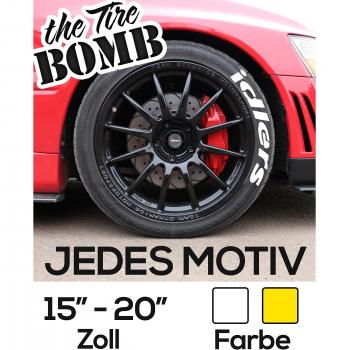 Toyo Tires - Tire Bomb Tyre Stencils Neumáticos adhesivos color