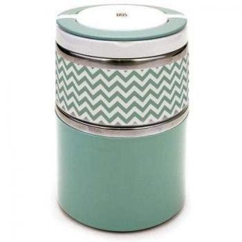Termo Lunchbox Sólidos 900 ml. inoxidable Verde