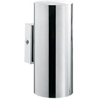 Aplique de pared Look cromo Ideal Lux con 2 luces