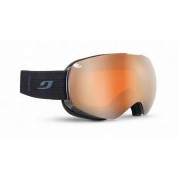 Máscara de esquí Julbo Moonlight mujer negro cat3 lente espejada Spectron 3 Polycarbonate amarillo