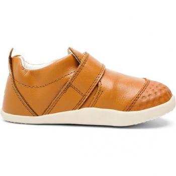 Zapatillas deportivas de niños de cuero con elástico