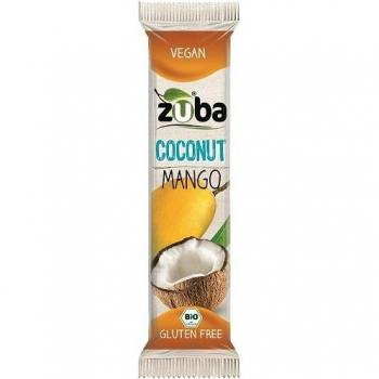 Barrita de Coco y Mango Sin Gluten Bio Vegan 12uds Zuba