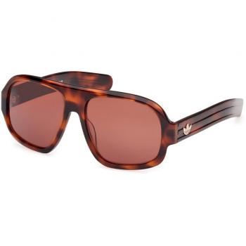 Adidas Originals Unisex Sunglasses OR0125 Dark Havana One Size