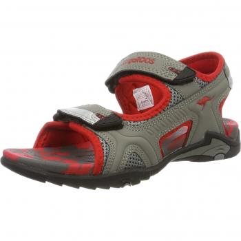 KangaROOS Sinclair Ii - Sandalias Unisex Niños, Grau