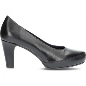 Zapatos de tacón de piel para mujer Dorking by Fluchos modelo Blesa D5794 en color negro