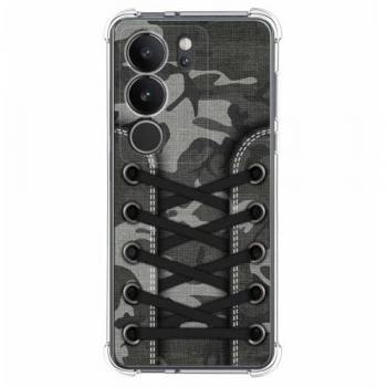 Funda Antigolpes de Silicona para Vivo V29 5G con Diseño de Zapatillas 15 Dibujos