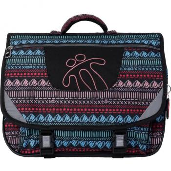 Mochila Escolar TOTTO Tijeras-8E5 de Color Negro
