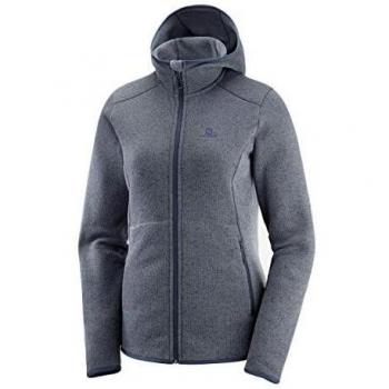 SALOMON Bise Hoodie W Bise Hoodie W Ebony, Mujer, Ebony, L