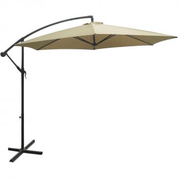 Paraguas HI UV50 + 3 M Beige