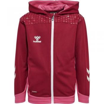 Sudadera con Capucha Hummel hmlLEAD para Niños, Poliéster, Color Rojo