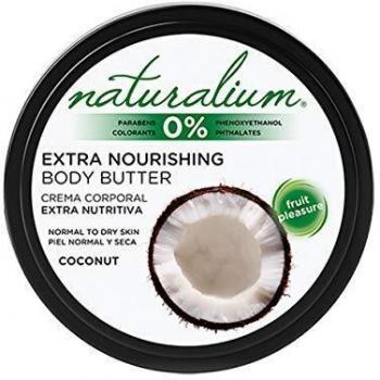 Naturalium Crema Corporal Coco - Crema Hidratante Extra Nutritiva , Sin Parabenos, Sin Colorantes, 200 ml