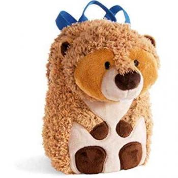 NICI- Mochila con Forma de Castor Willi Woodfeller, Multicolor