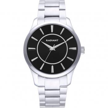 Radiant - Reloj de hombre Mallorca RA614201 con correa plateada y esfera gris.
