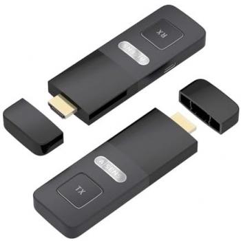 Walkie-Talkie Aisens Inalámbrico 1080p 30m, Negro