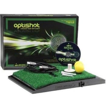 OptiShot 311700000047 - Simulador de golf 3D infrarrojos, con análisis de swing y muchos extras, nueva versión