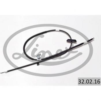 Cable de freno de estacionamiento LINEX 32.02.16 Izquierda