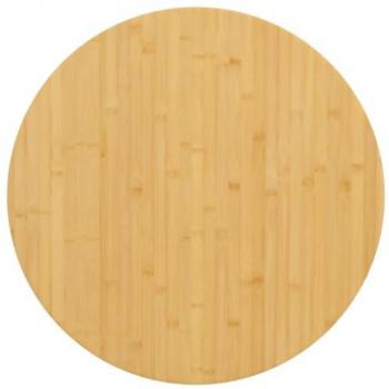Bamboo Table Top Ø90x4 cm - Eco-Friendly Design