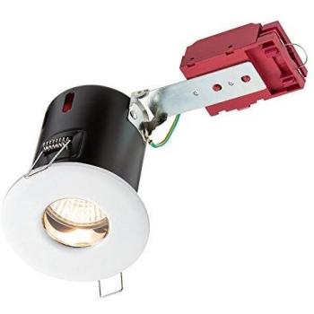 Foco Empotrable para Ducha Blanco IP65 GU10 230V con Clasificación de Incendio