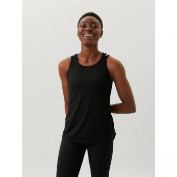 Björn Borg Women's Black Elastic Tank Top