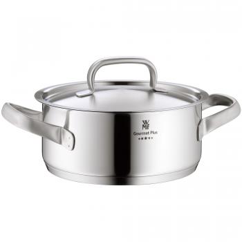 Cacerola Gourmet Plus 24 cm de Acero Inoxidable 18/10 con Tapa - WMF