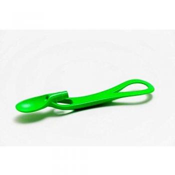 Fill n Squeeze Cuchara para bolsa de destete para bebé adecuada para todas las bolsas de comida para bebés, como Ella's Kitchen, Hipp Organics y Fill n Squeeze. bpa gratis, hecho en el Reino Unido.